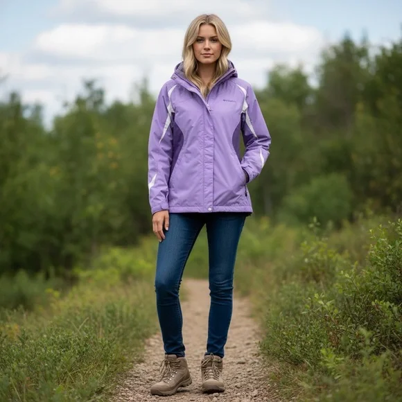 Columbia Women's Lavender Ski Jacket - Picture 1 of 13
